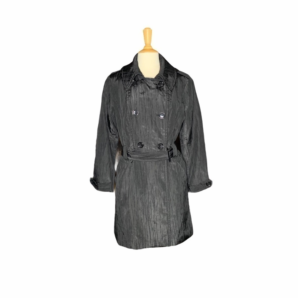 NWOT Michael Kors Ribbed Black Double Breasted